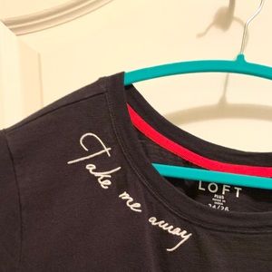 LOFT PLUS short sleeves sweatshirt